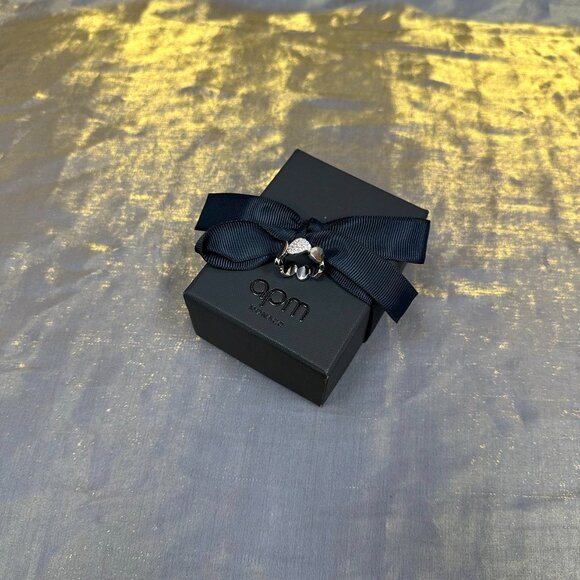 APM Monaco Galet Sterling Silver Silver Ring - Picture 4 of 5